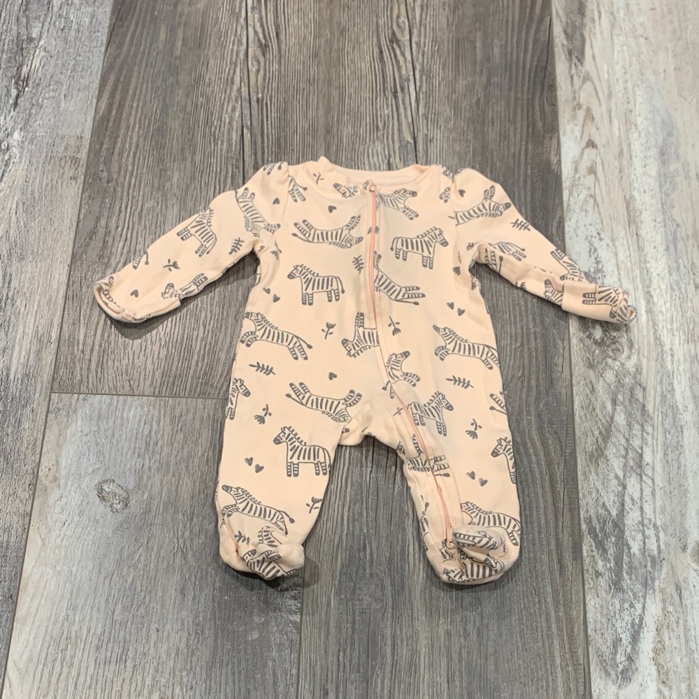 Huggies Charming Zebra Print Kids Footie